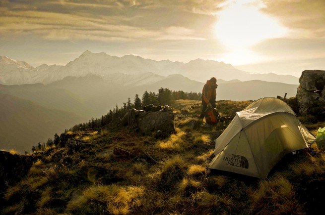поход палатка