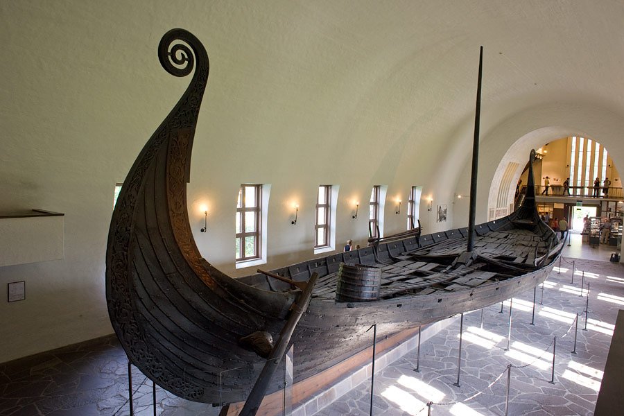 Музее кораблей викингов в Осло
